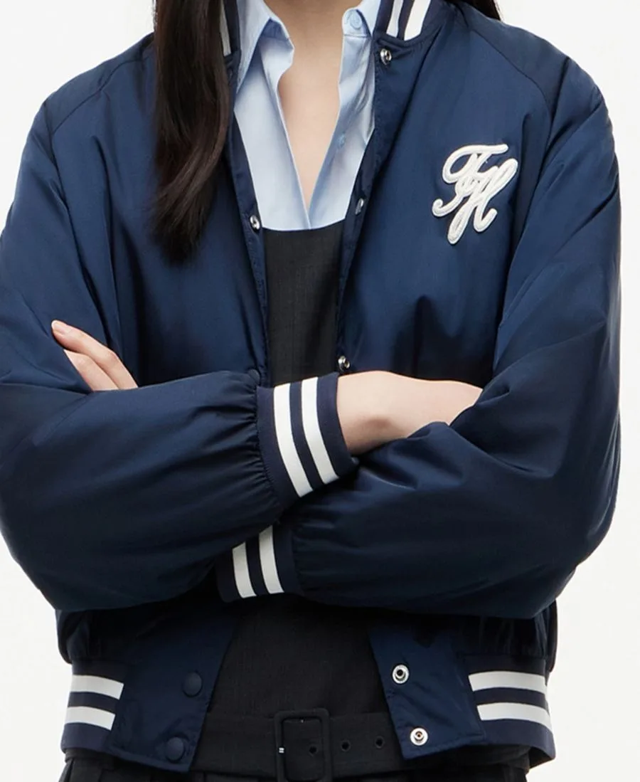 Женское мини-платье с вырезом-лодочкой Tommy Hilfiger, серый allover — фото 3