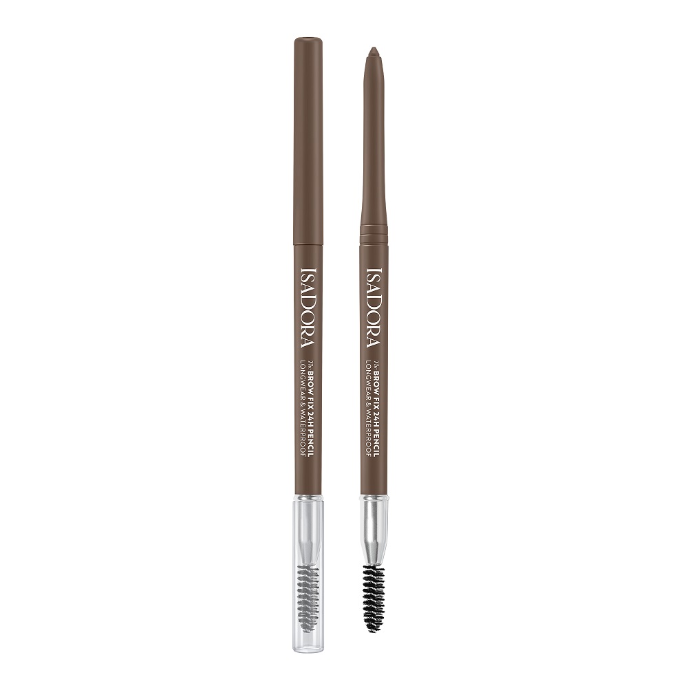 

Водостойкий карандаш для бровей the brow fix 24h pencil longwear & waterproof Isadora, цвет nr. 04 light brown, вес 0.35 гр.