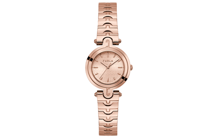 

Furla Часы HERITAGE Series Wrist Watch Quartz Movement Stainless Steel Watchband 28mm Rose Gold Watch Dial Women's Watch, Rose Gold Watch Dial