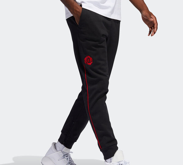 Спортивные штаны adidas Rose pant Basketball Sports Long Pants Black, черный — фото 4