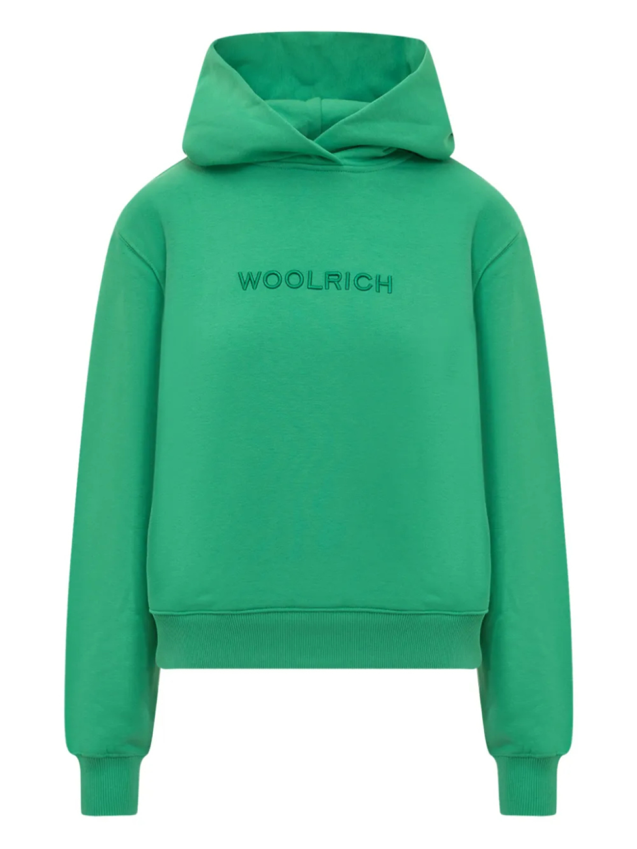 

Толстовка из флиса с вышитым логотипом Woolrich, зеленый