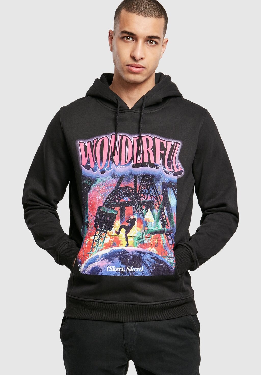 

Толстовка WONDERFUL HOODY Mister Tee, черный