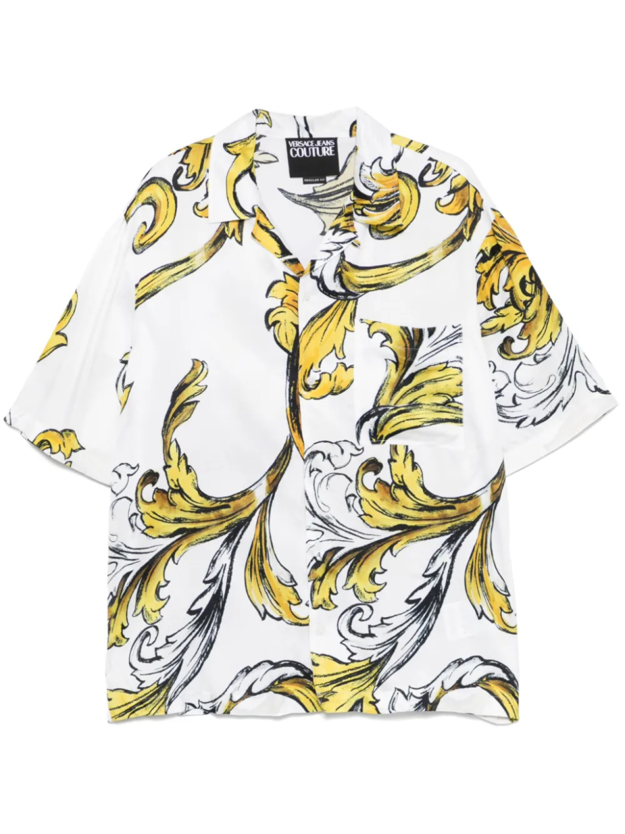 

Рубашка Outline Barocco Versace Jeans Couture, белый