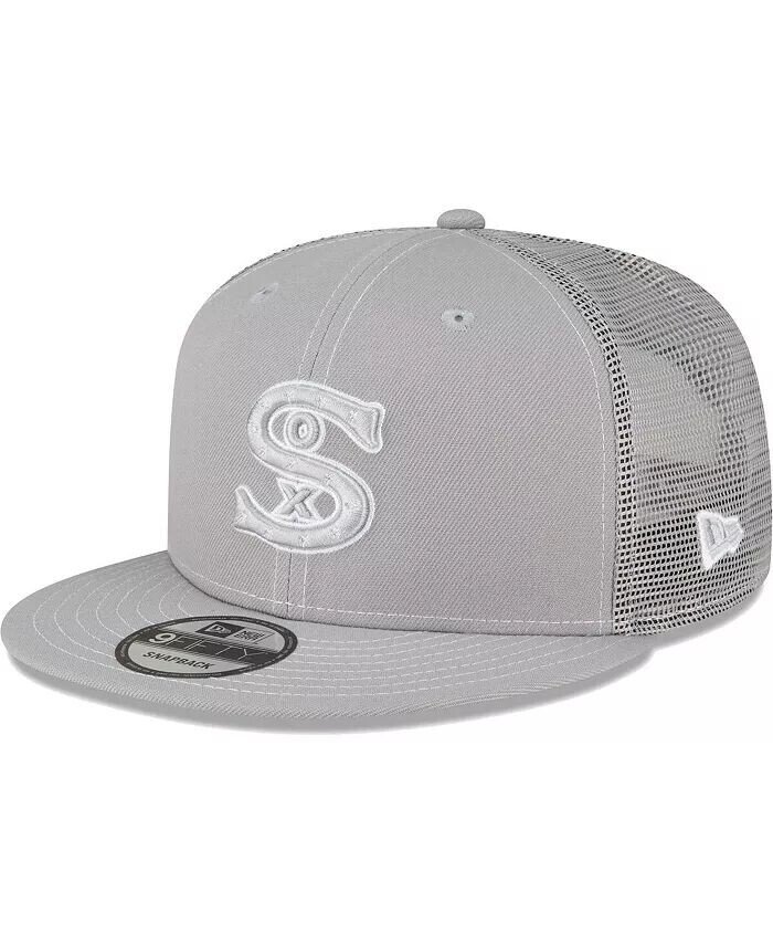 

Мужская серая кепка Snapback Chicago White Sox 2023 для тренировок на поле 9FIFTY New Era