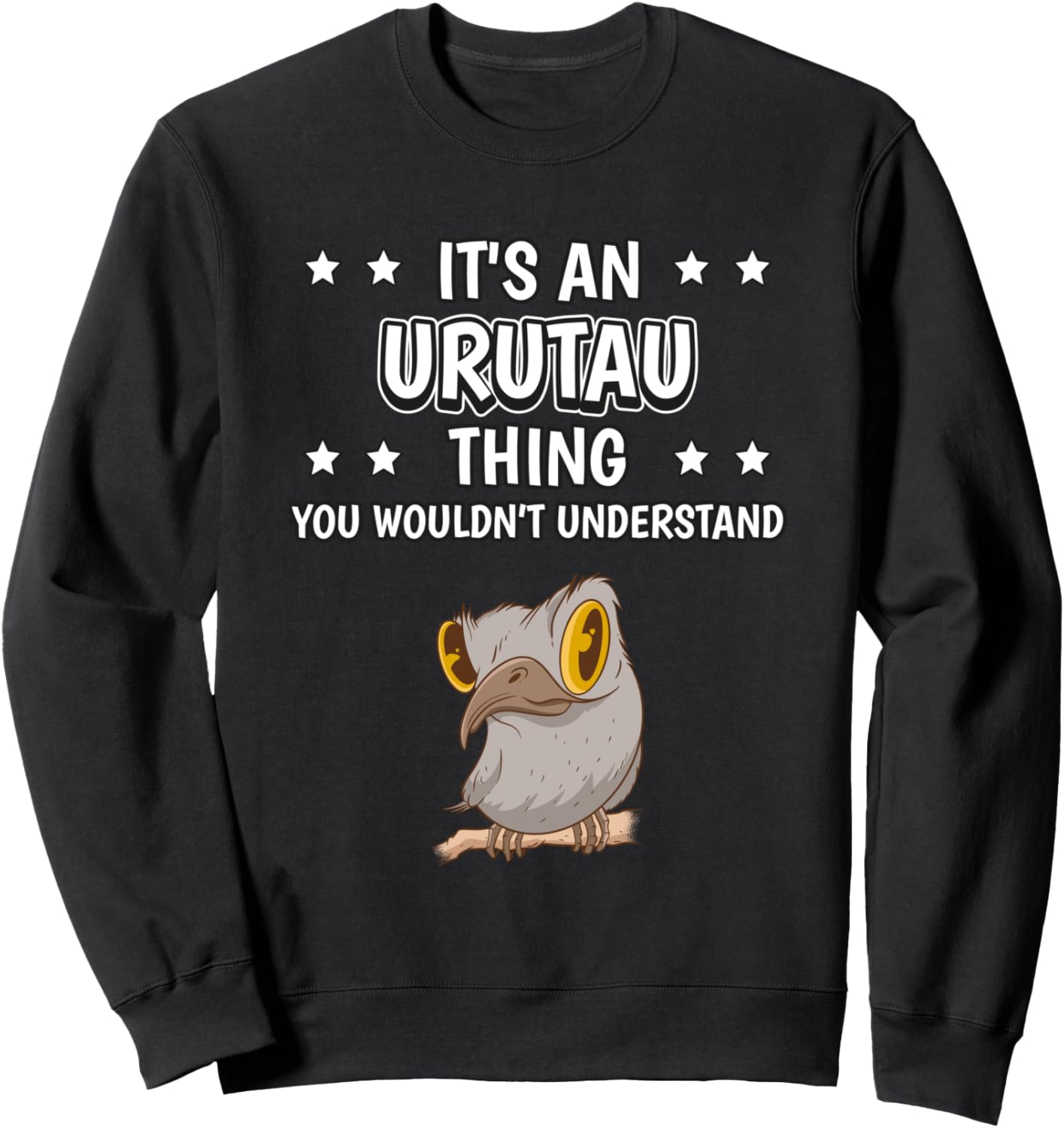 

Это творение Урутау. Толстовка Урутау Funny Urutau Gifts Women Men Kids, черный