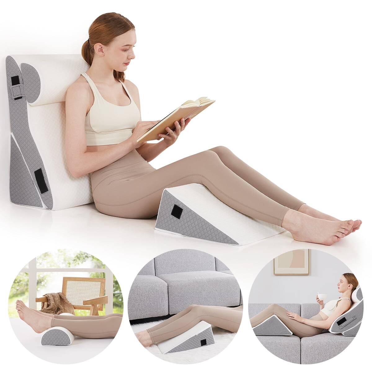 

Комплект ортопедических подушек Homemate, белый