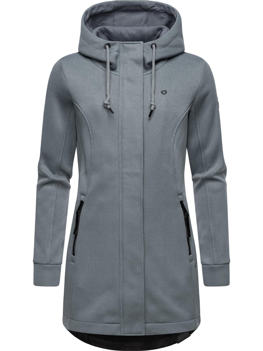 

Толстовка с капюшоном на молнии Ragwear Letti, серый