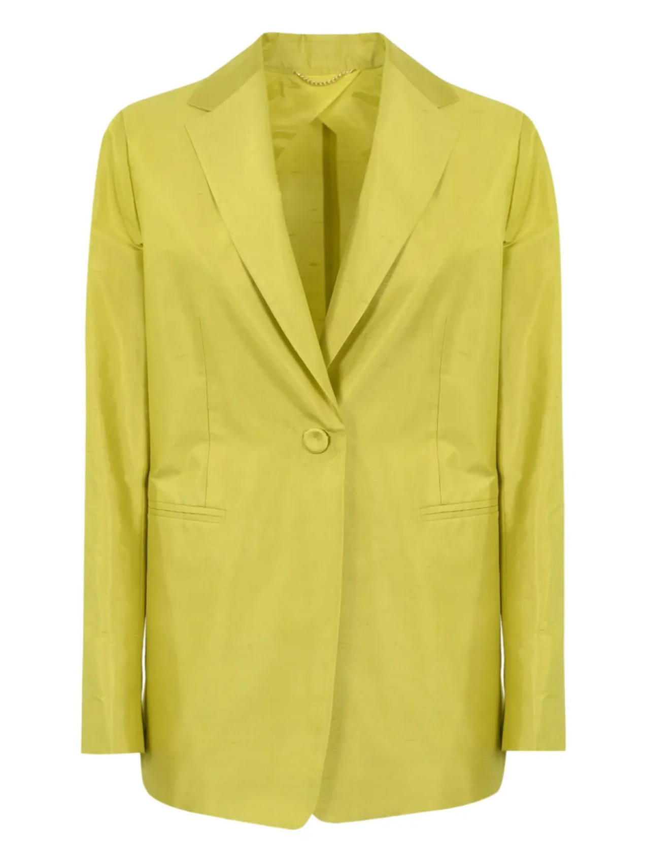 

Однобортный блейзер на пуговицах от Max Mara Studio, зеленый