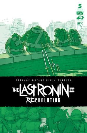 

Teenage Mutant Ninja Turtles The Last Ronin II Re Evolution #5 CVR C Bishop FNL ISS (I.D.W.)