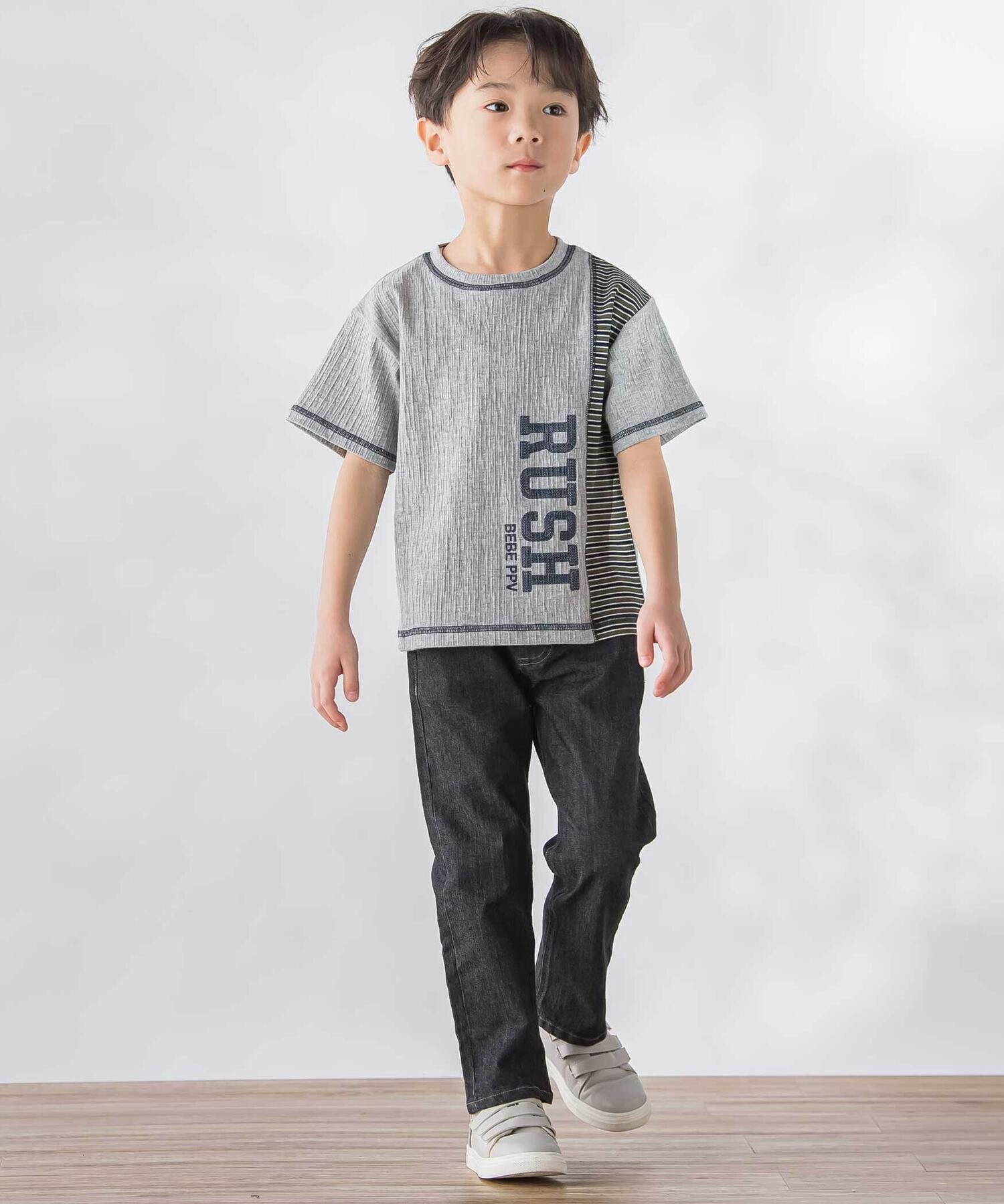 Джинсовые брюки из эластичного денима (95–160 см) BeBe Petits Pois Vert, Black — фото 2