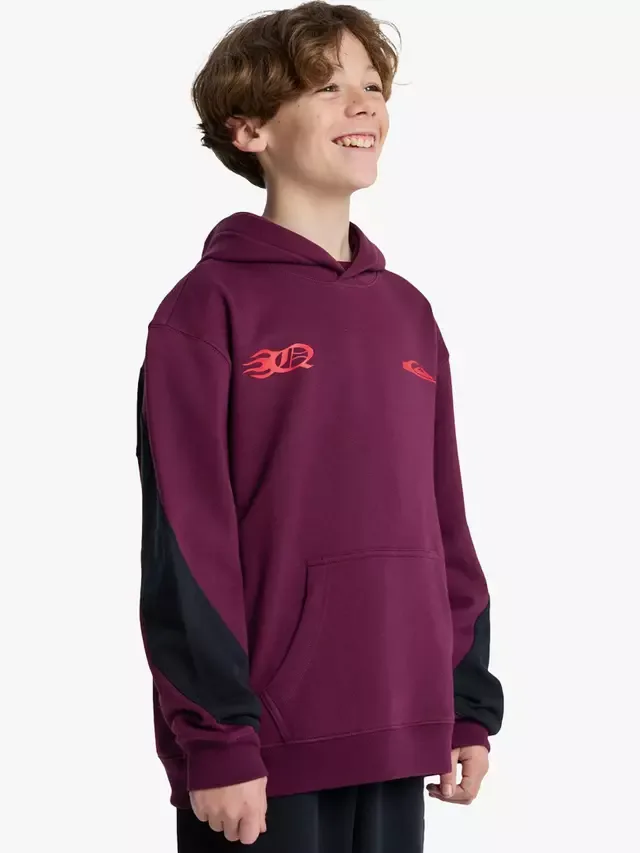 Детская толстовка Mercury Trident, фиолетовый цвет Quiksilver — фото 3