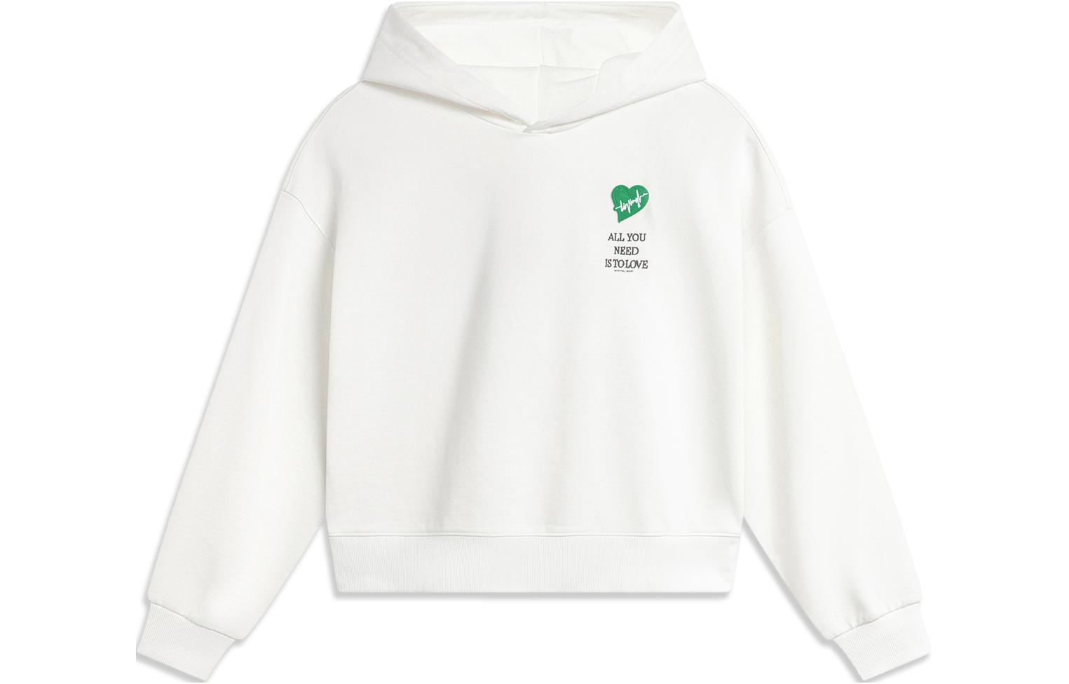 

Толстовка LiNing Sports Fashion Collection женская, цвет слоновая кость