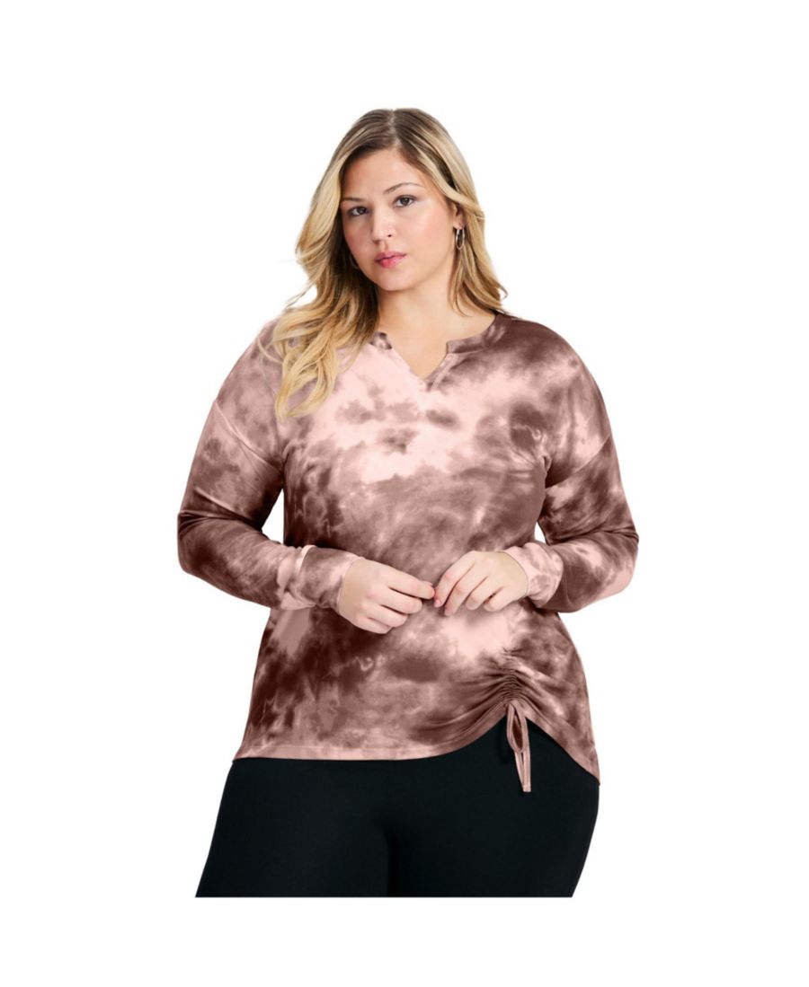 

Женская футболка Skylar Tie Dye Hacci AVENUE, Mocha tie dye