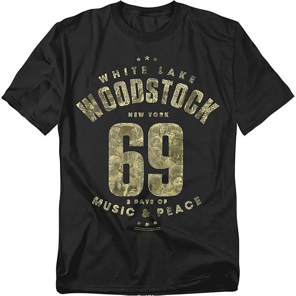 

Футболка Big & tall woodstock white lake graphic Licensed Character