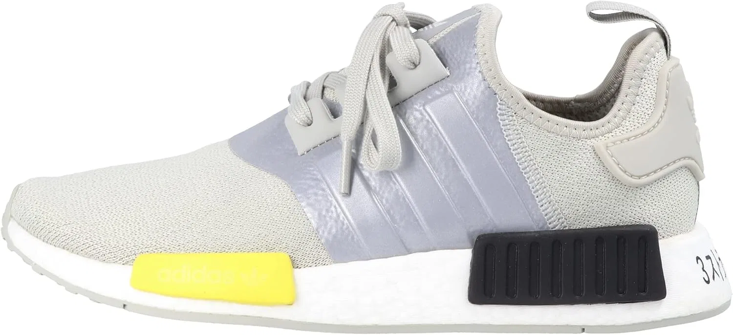Мужские кроссовки Adidas NMD_r1, черный/желтый/серый