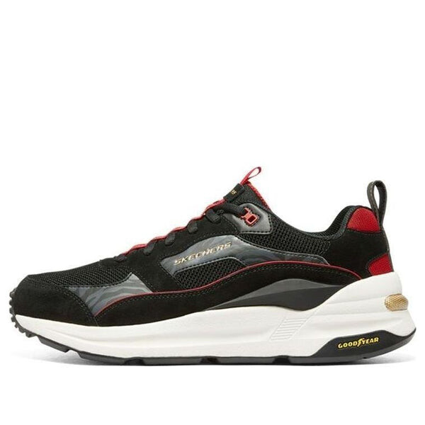 

Кроссовки sport casual shoes 'black grey red' Skechers, черный
