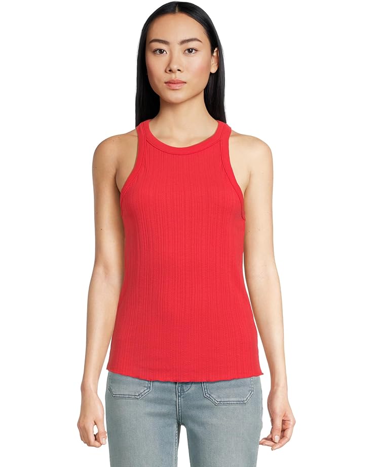 

Женская майка Faherty Paradise Pointelle, Tomato