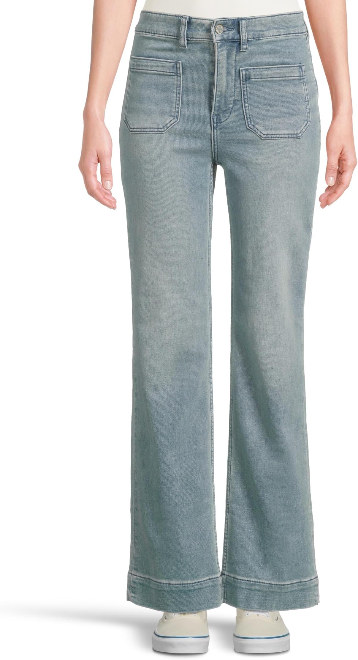

Брюки Faherty Stretch Terry Wide Leg Pants, цвет Eastern Shore