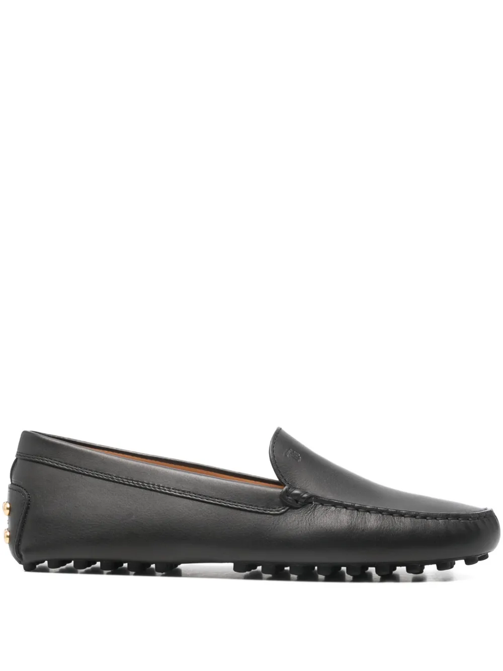 Лоферы, украшенные заклепками Tod'S, черный