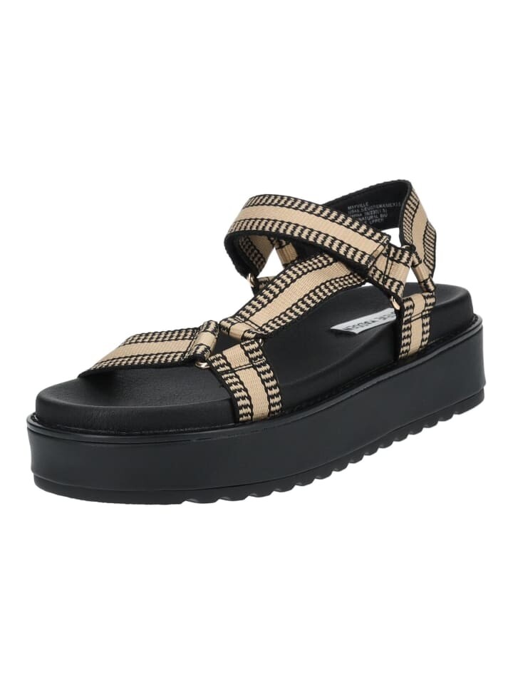 

Классические босоножки Steve Madden, цвет schwarz/beige
