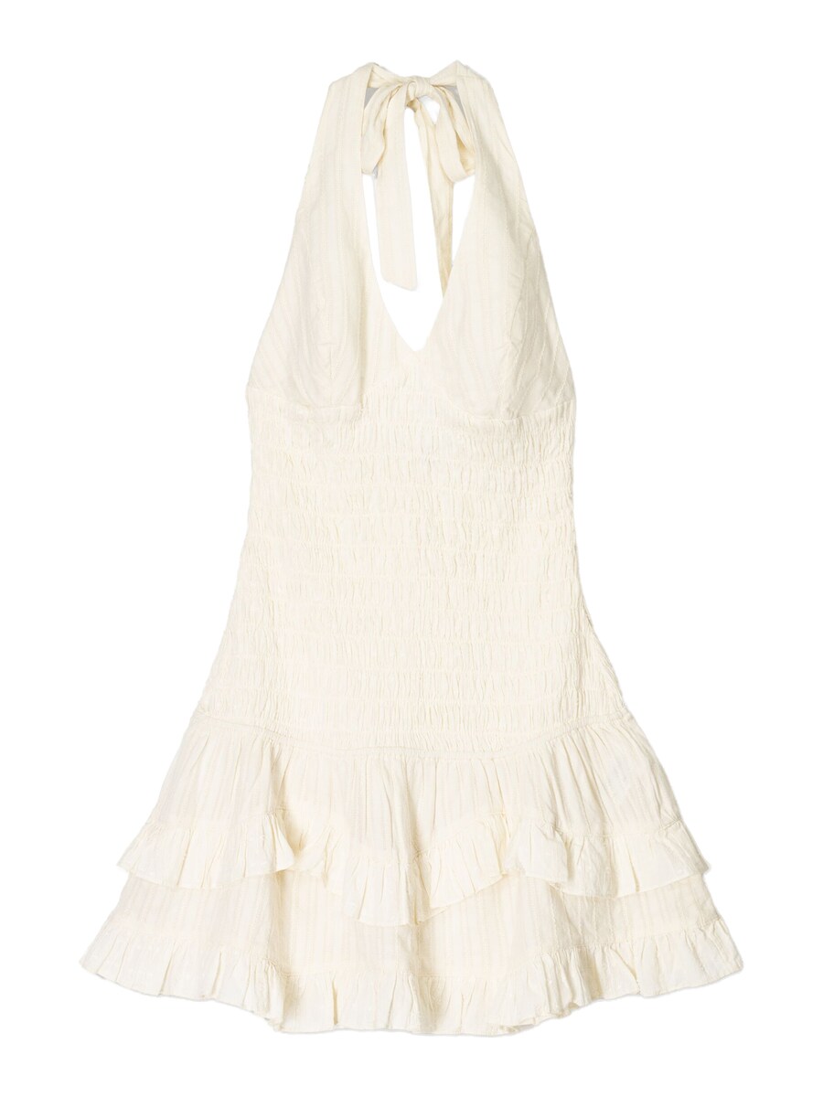

Летнее платье Bershka, цвет Pastel yellow