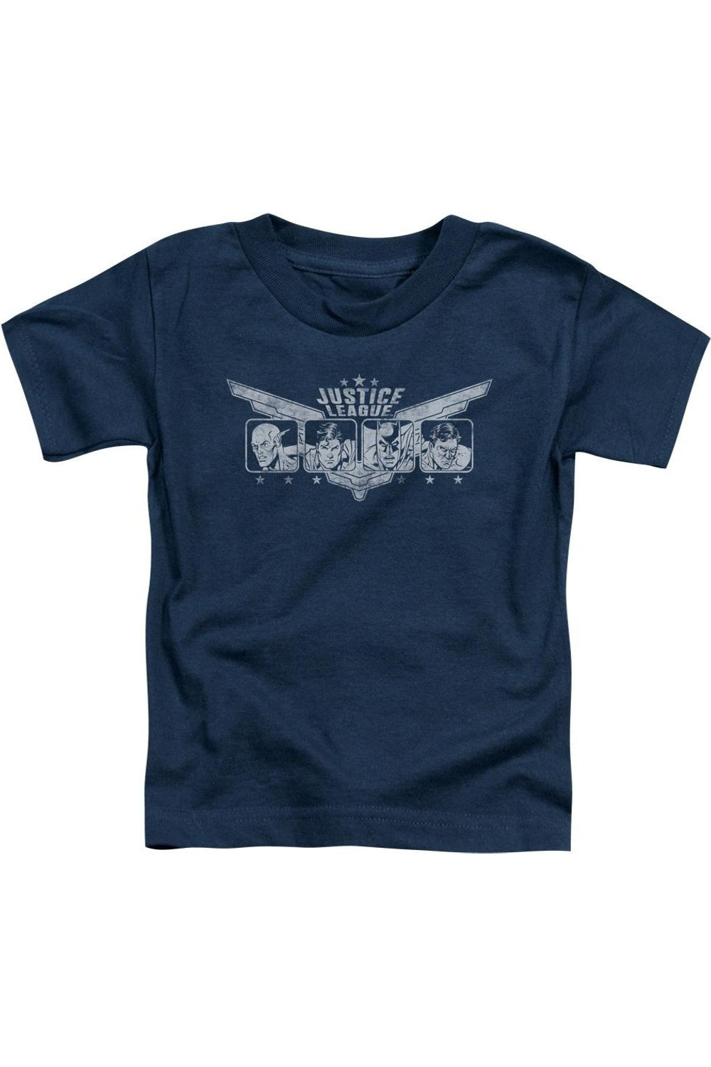 

Футболка с коротким рукавом "Крылья Лиги Справедливости" для малышей Gildan, темно-синий