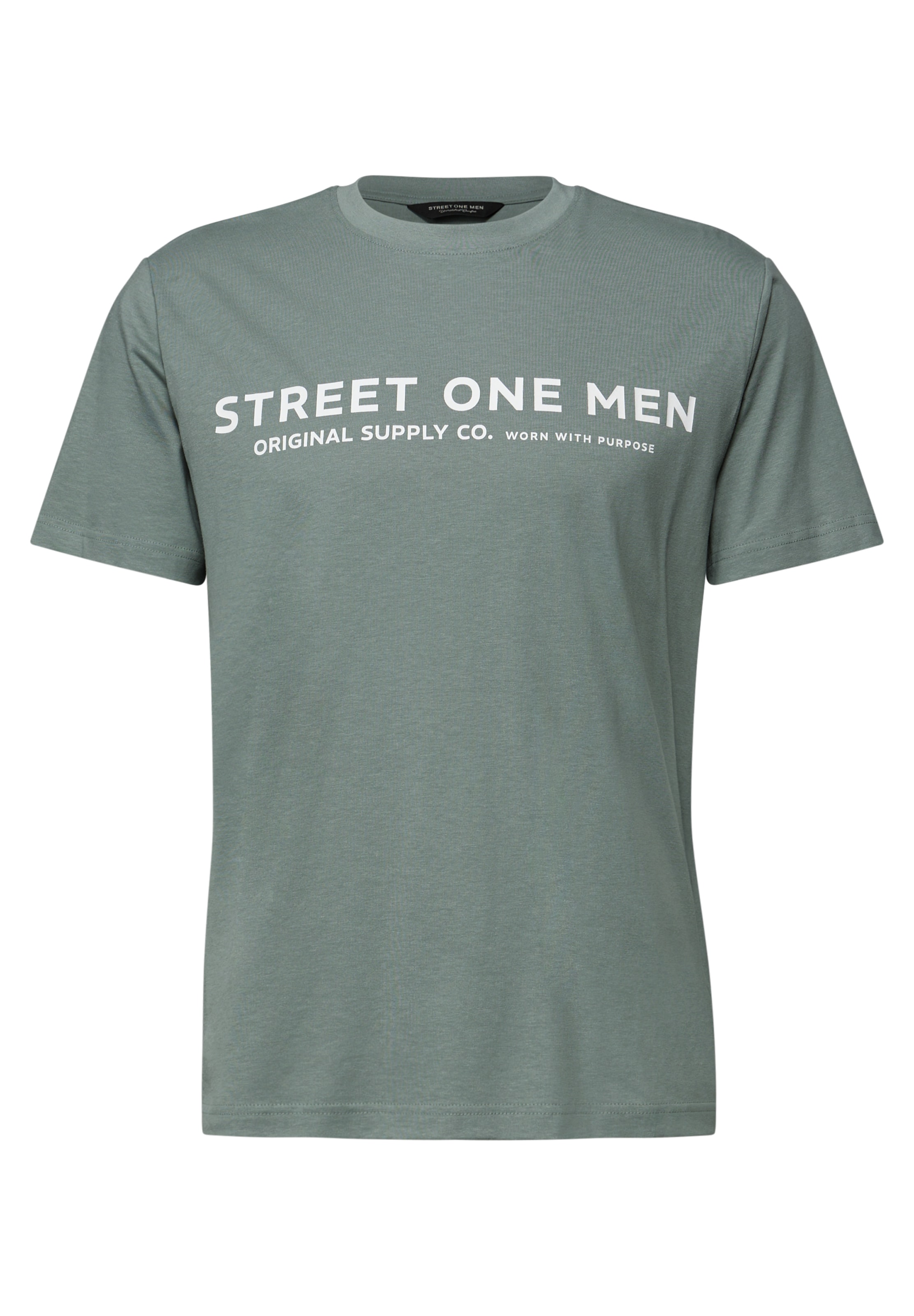 

Street One MEN Футболка в оливковом цвете