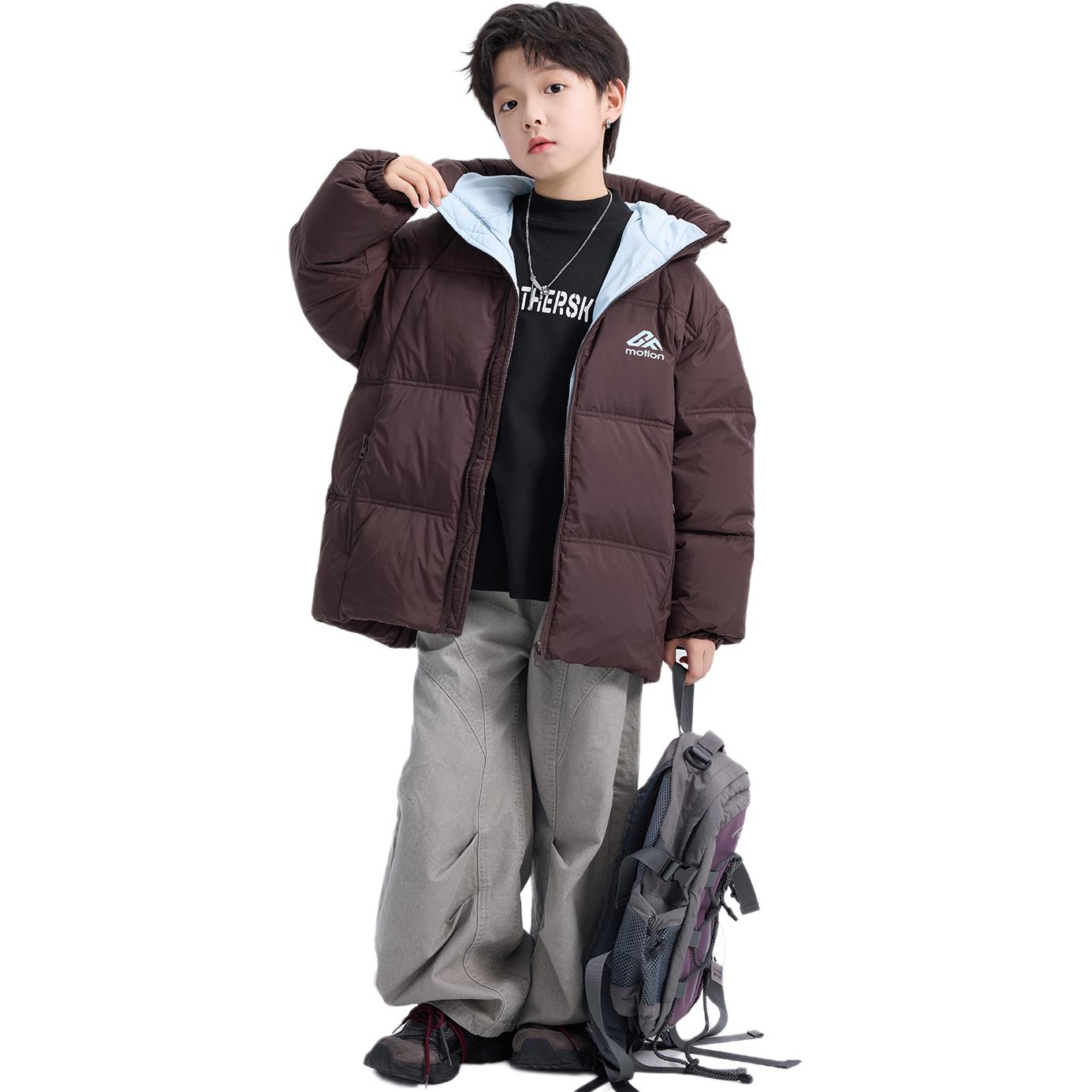 

Пуховик осень зима kids' Disney, коричневый