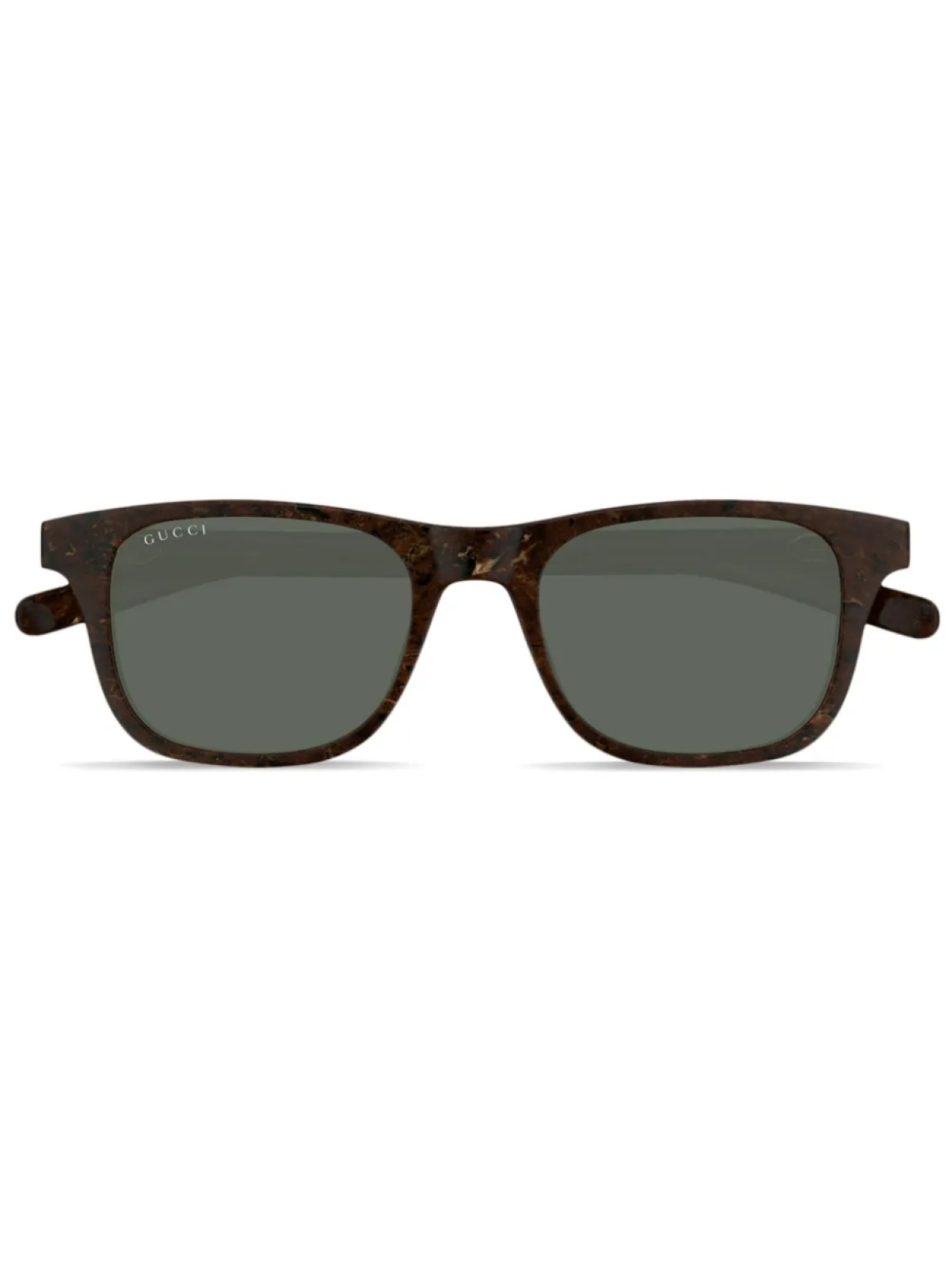 

Gucci Eyewear солнцезащитные очки в квадратной оправе, коричневый