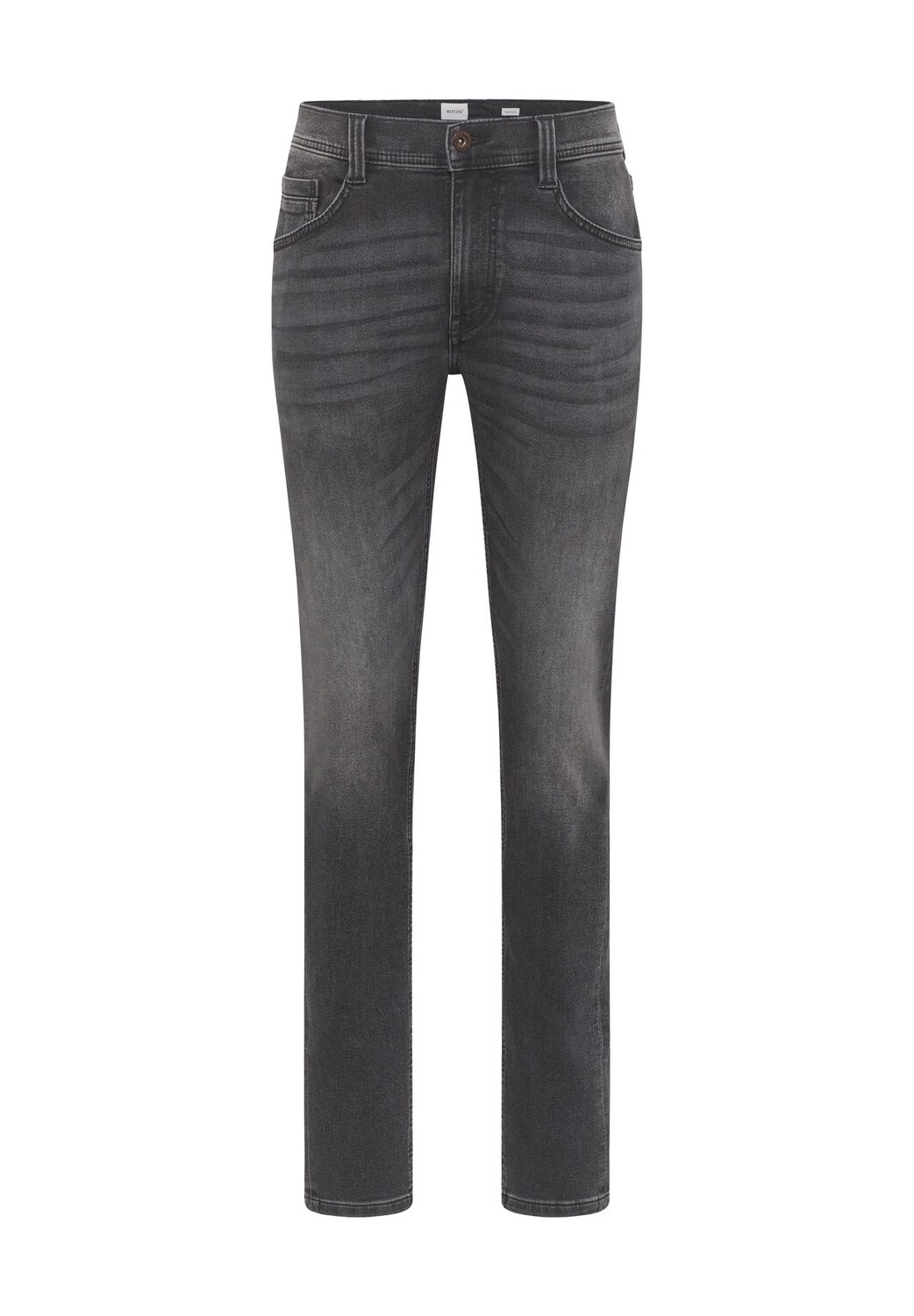 

Постиранные мужские джинсы узкого кроя MUSTANG, цвет Denim Bla