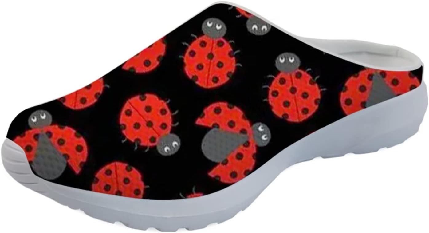 

Forchrinse Южно-западные сандалии с арочной поддержкой для мужчин и женщин Navajo Aztec, тапочки-мюли для сада, прогулочные кроссовки для носки в помещении и на улице, красный