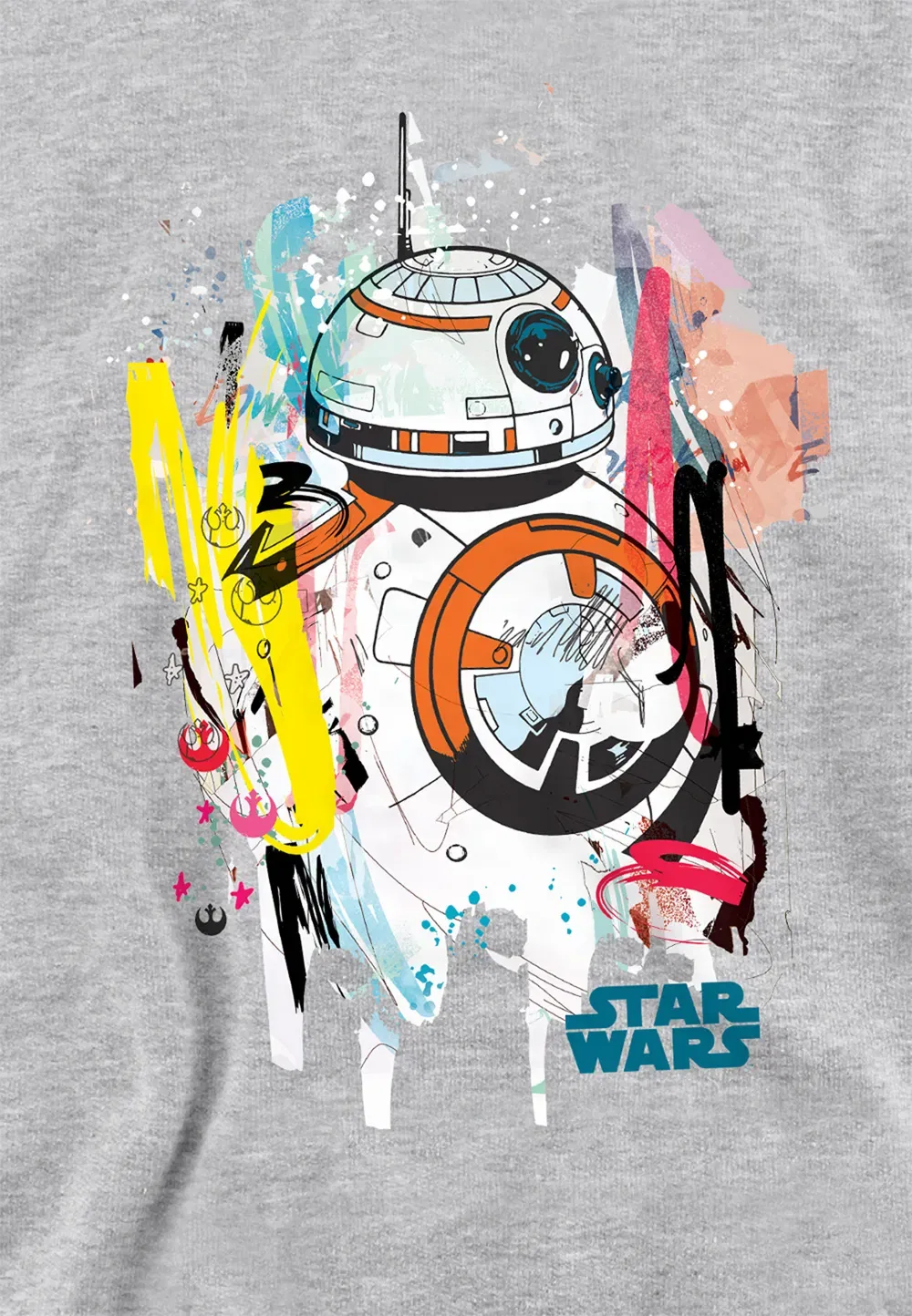 Детская толстовка с BB-8, Disney, серый — фото 2