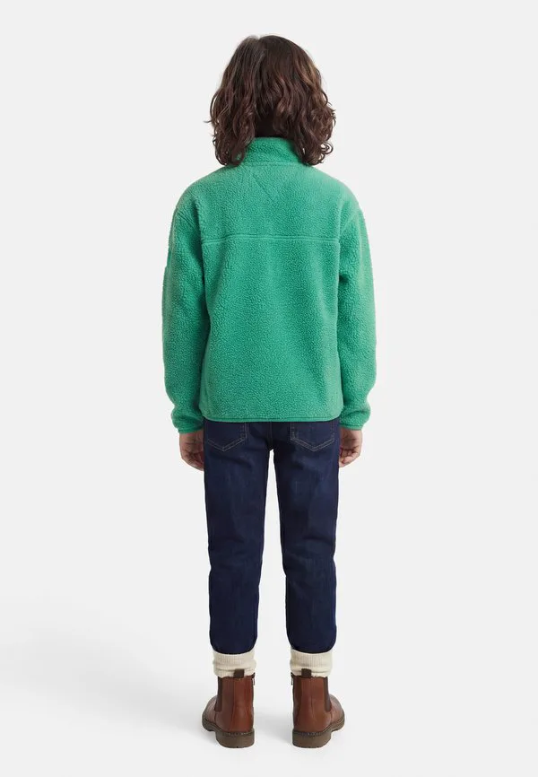 Незаменимая флисовая толстовка на молнии, флисовая куртка Tommy Hilfiger, Green — фото 2