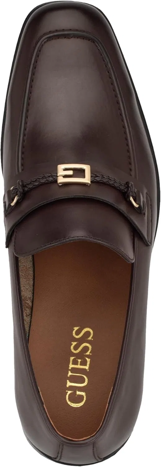 Мужские туфли GUESS "Заяц", Dark Brown 200 — фото 2