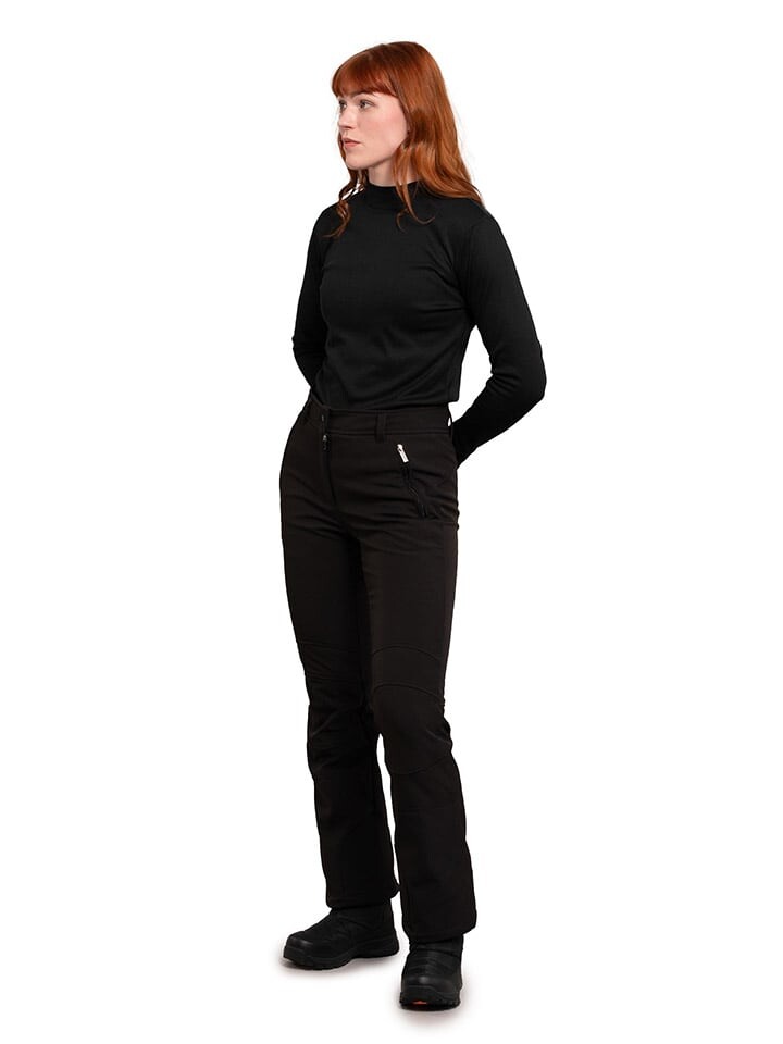 

Брюки для лыж и сноуборда Icepeak Softshellhose Entiat, черный