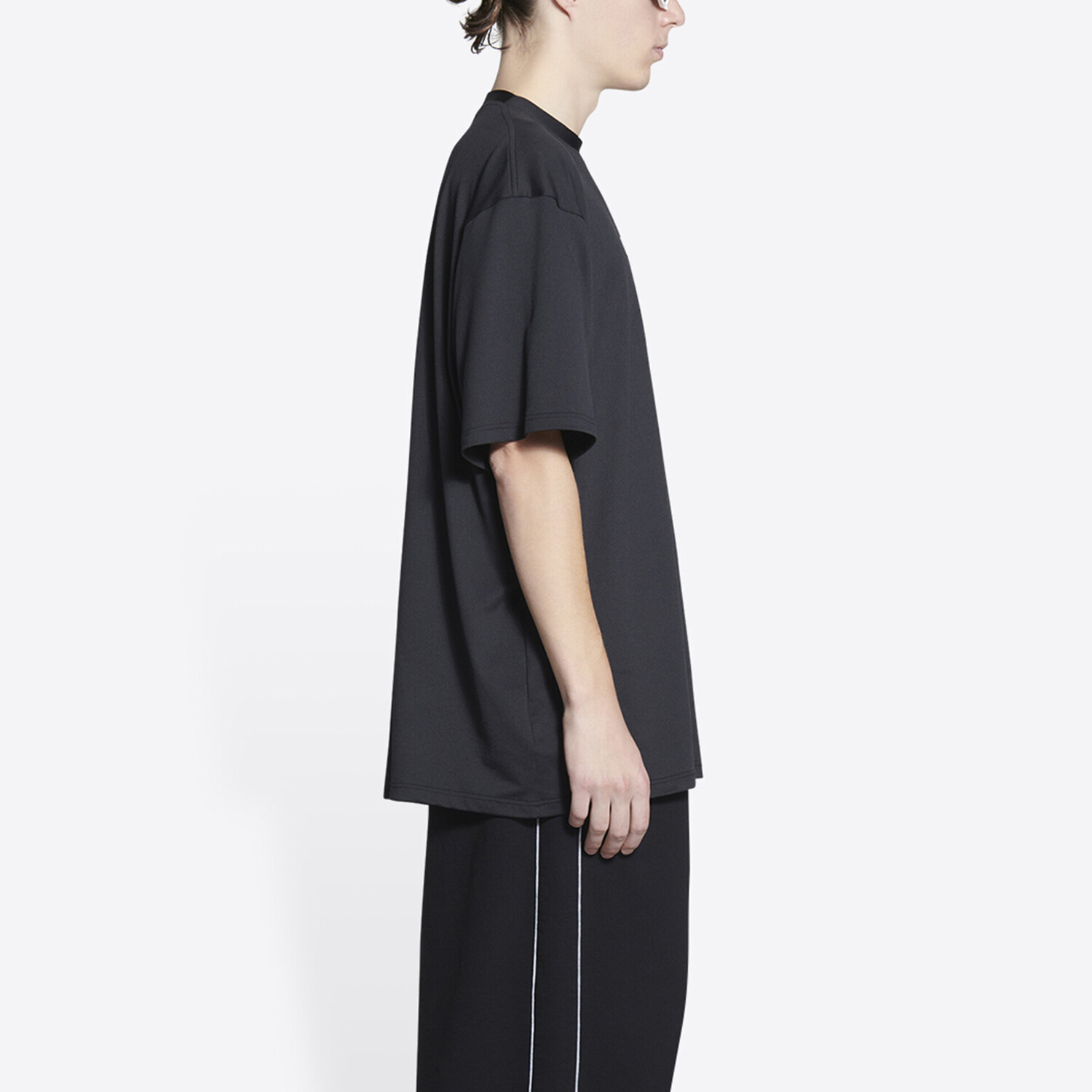 Футболка мужская Balenciaga Technical Mesh, черный — фото 4