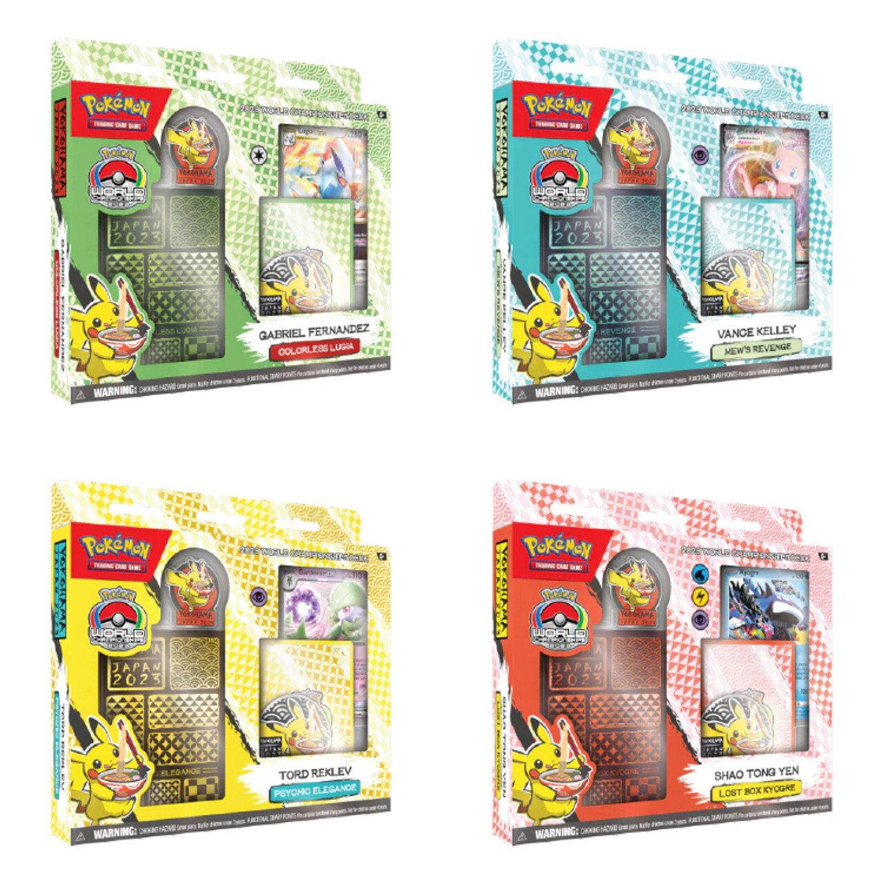 

Карточная игра Pokemon: 2023 World Championships Deck (Set of 4)