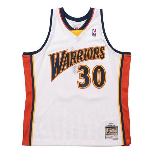 

Баскетбольное джерси M&N G2 Swingman Warriors '0910 #30' Stephen Curry, белый