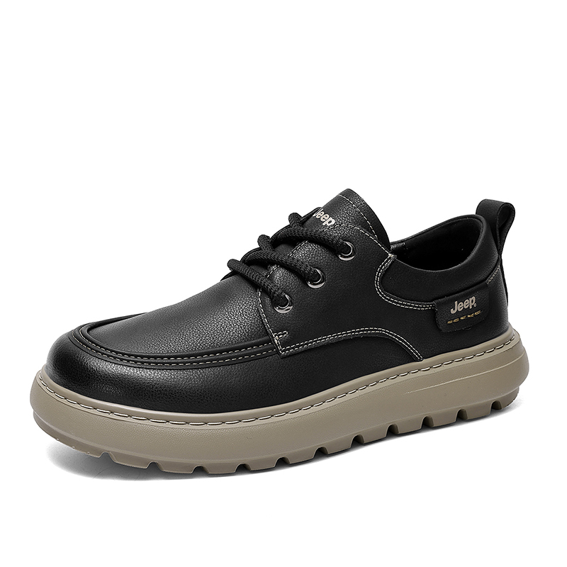 Jeep Мужские повседневные кроссовки Men's Low top Black, Khaki — фото 4