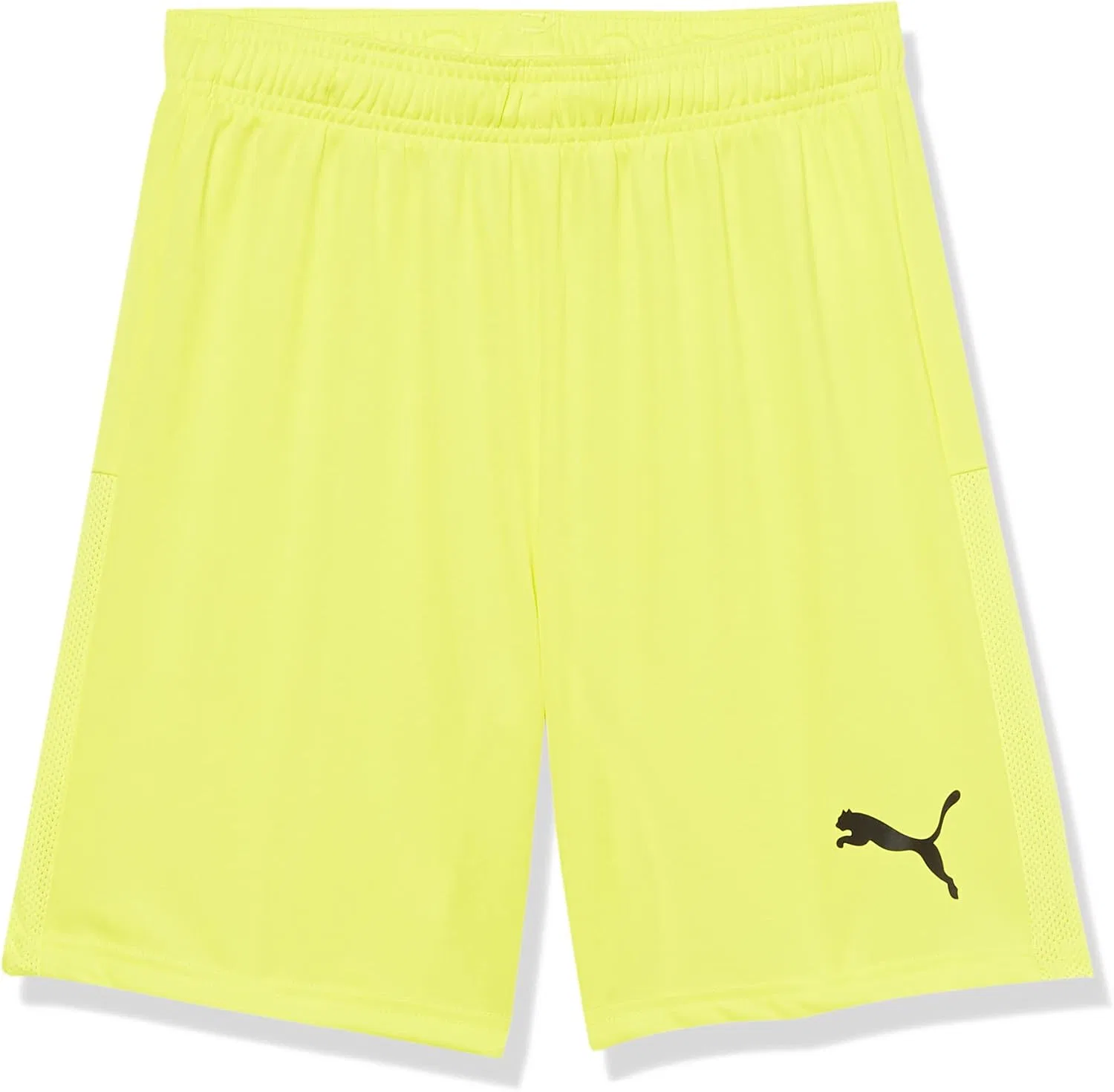 Вязаные шорты Puma Unisex-Youth Teamgoal 23 для молодежи, желтый — фото 4