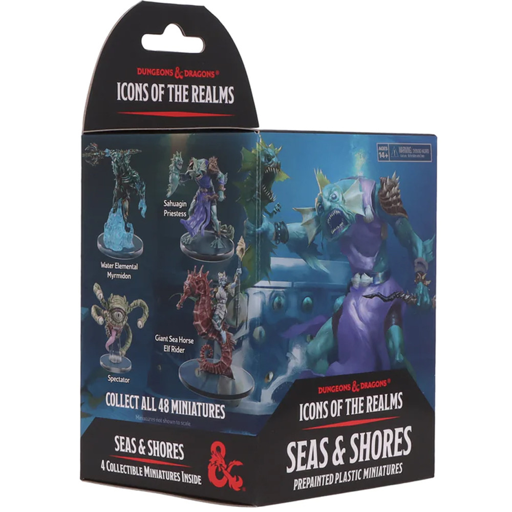 

Миниатюра WizKids/NECA D&D Icons of the Realm: Seas & Shores - Booster Pack