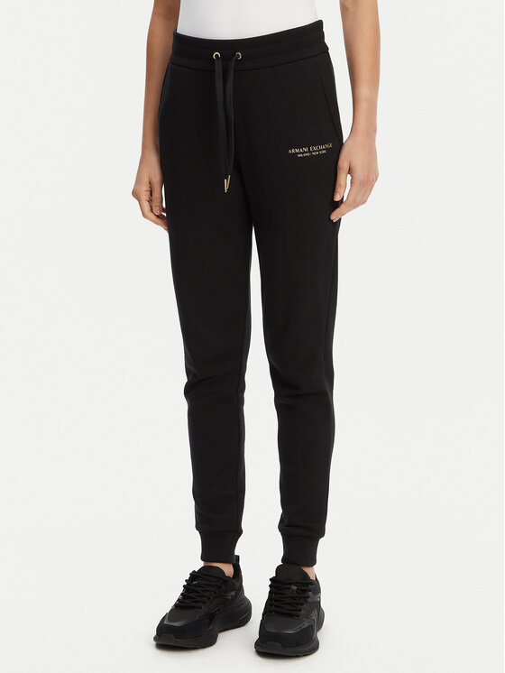 

Спортивные брюки обычного кроя 8NYPBA YJE5Z 52AK Armani Exchange, черный
