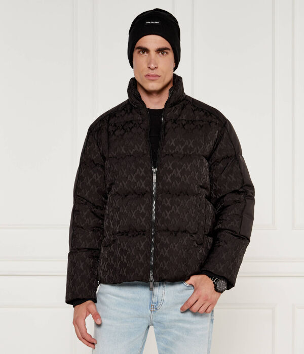 

Пуховик Regular fit Armani Exchange, черный