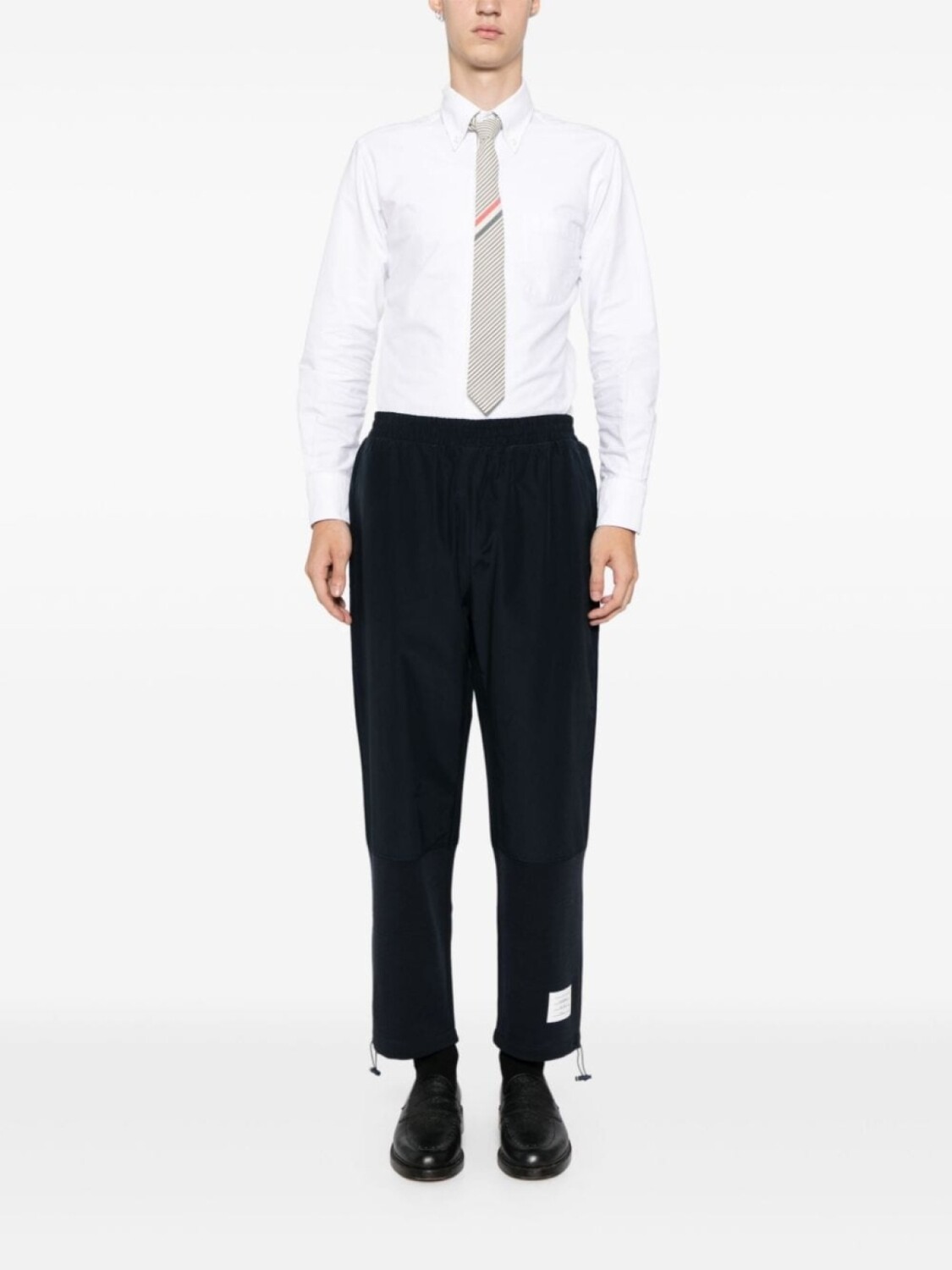 

Thom Browne зауженные брюки из рипстопа, синий