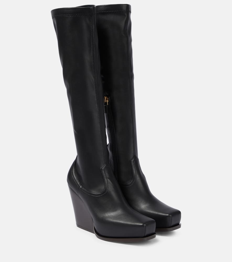 Ковбойские сапоги до колена Stella McCartney