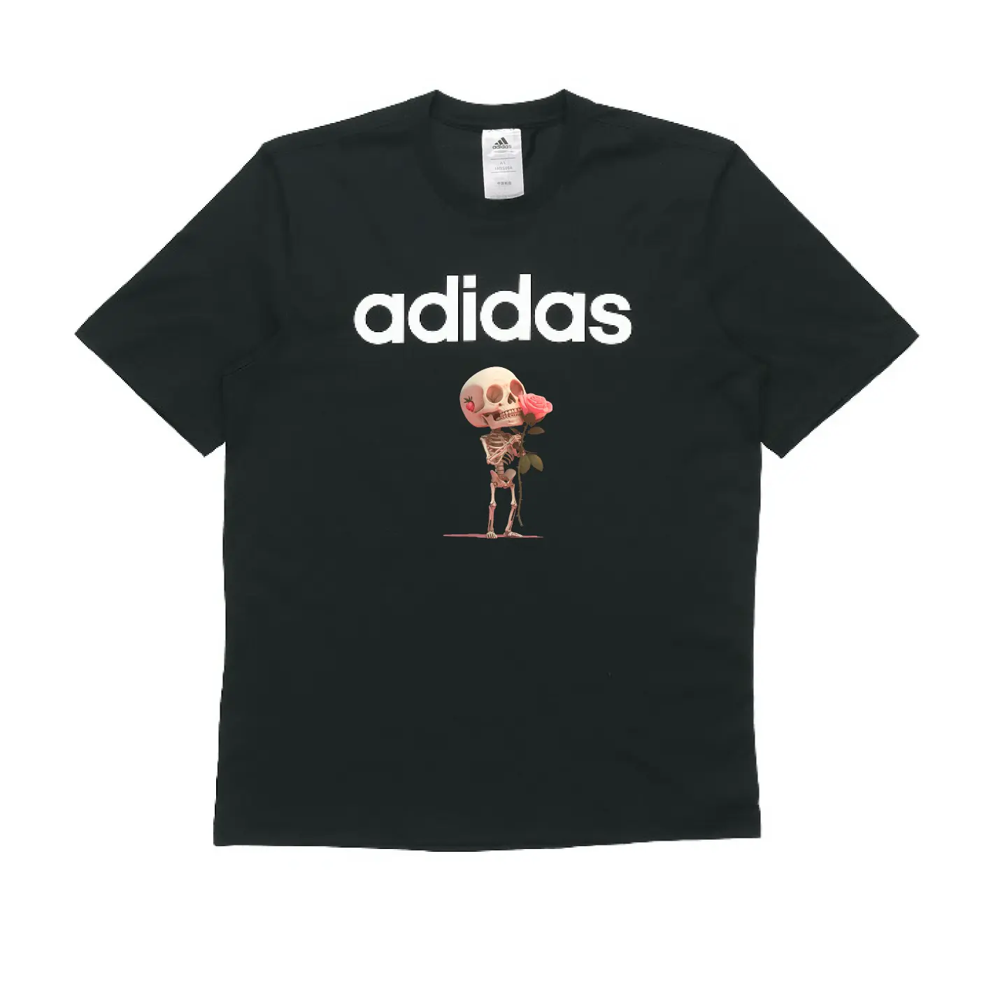 

Футболка Unisex с 3 полосками Adidas, черный