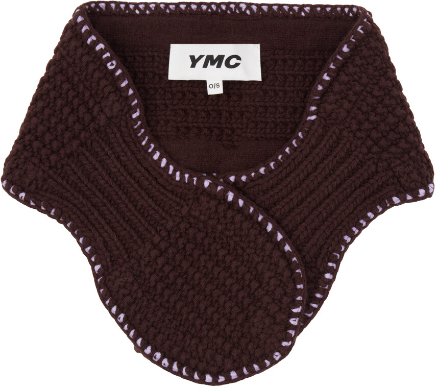 

Фиолетовый шарф со слотами YMC
