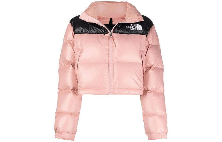 

Пуховик женский розовый The North Face
