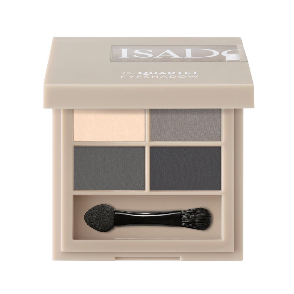 

Палитра теней для век the quartet eyeshadow Isadora, цвет nr. 03 smoky eyes, вес 3.5 гр.
