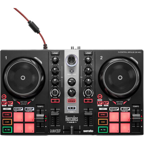 

DJ-контроллер Hercules DJControl Inpulse 200 MK2 DJ DJC-INPULSE-200-MK2